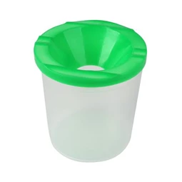 Ecsettál COOL BY VICTORIA fedéllel 150ml, vegyes színek