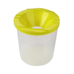 Ecsettál COOL BY VICTORIA fedéllel 150ml, vegyes színek