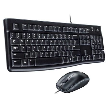 Egér- és billentyűzet készlet LOGITECH MK120 vezetékes