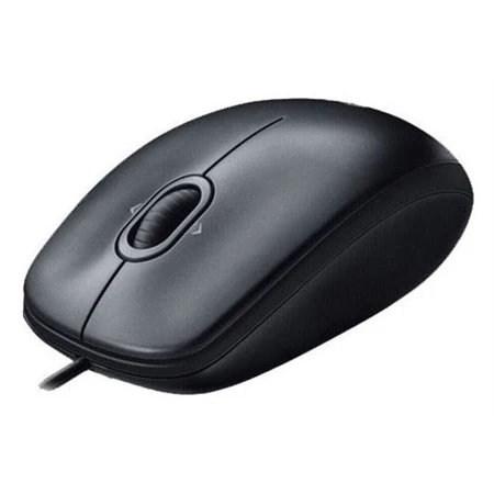 Egér LOGITECH M100 optikai, vezetékes, fekete