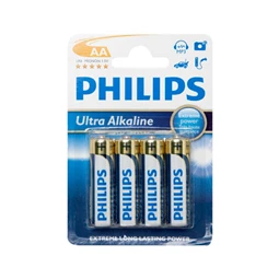 Elem AA ceruza, 4 db, Lítium, PHILIPS LR06