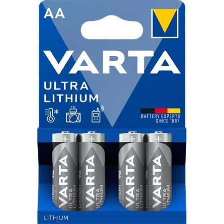 Elem, Elem ceruza VARTA  Ultra Lithium 4db/bliszter