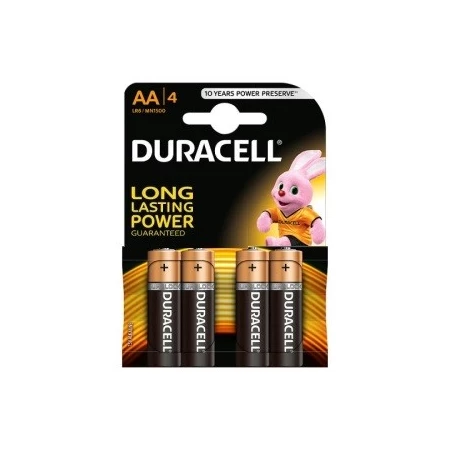 Elem ceruza DURACELL Basic AA, 4db/csomag