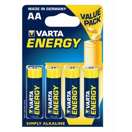 Elem ceruza VARTA Energy Alkaline AA LR06 4db/bliszter