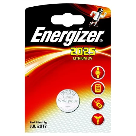 Elem gomb ENERGIZER CR2025