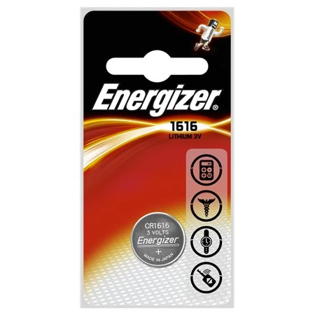 Elem gomb Energizer CR1616