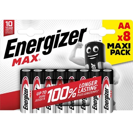 Elem ceruza ENERGIZER Max AA 8db/csomag