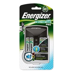 Elemtöltő ENERGIZER Pro AA ceruza/AAA mikro, 4x2000 mAh  AA (előtöltött), kijelzővel