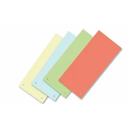 Elválasztócsík VICTORIA karton, vegyes színek, 50db/csomag