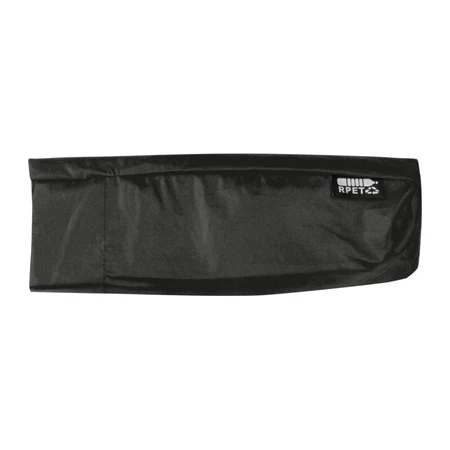 Esernyő automata, fekete nyéllel, fa fogantyúval, fekete szinű, újrahasznosított huzattal