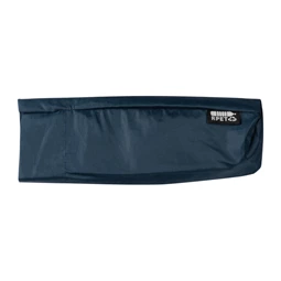 Esernyő automata, fekete nyéllel, fa fogantyúval, kék szinű, újrahasznosított huzattal