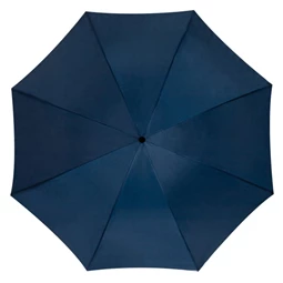 Esernyő automata, hajlított műanyag nyéllel és fém csúccsal, sötétkék