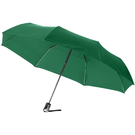 Esernyő automata, összecsukható O 98cm, fémvázas, zöld