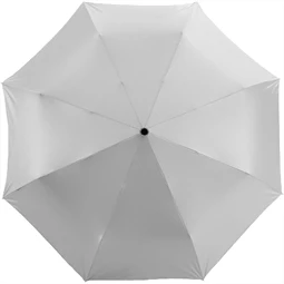 Esernyő automata, összecsukható O 98cm, fémvázas, ezüst/fekete