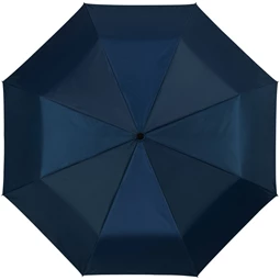 Esernyő automata, összecsukható O 98cm, fémvázas, kék/ezüst