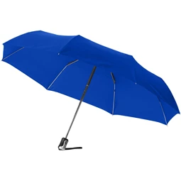 Esernyő automata, összecsukható O 98cm, fémvázas, királykék
