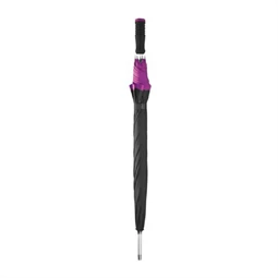 Esernyő automata, selyemből fekete lila szegéllyel