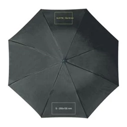 Esernyő favázas, automata, egyenes fa nyéllel, o 100 x 83 cm, fekete