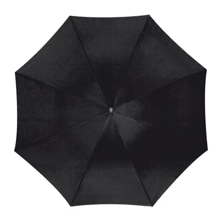 Esernyő favázas, automata, egyenes fa nyéllel, o 100 x 83 cm, fekete