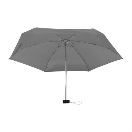 Esernyő mini, cipzáros tokban, szürke o 92cm