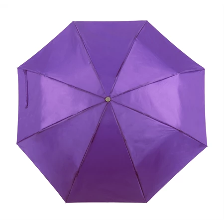 Esernyő összecsukható kézi nyitású O 98cm, 8 paneles 170T poliészter fém tengellyel és vázzal, lila