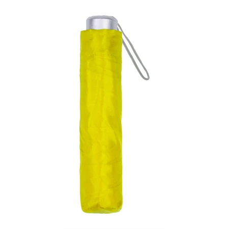 Esernyő összecsukható kézi nyitású O 98cm, 8 paneles 170T poliészter fém tengellyel és vázzal, sárga