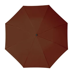 Esernyő összecsukható kézi nyitású O 85cm, egyszeres teleszkópos barna