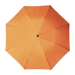 Esernyő összecsukható kézi nyitású egyszeres teleszkópos narancssárga