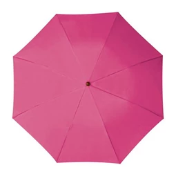 Esernyő összecsukható kézi nyitású egyszeres teleszkópos rózsaszín