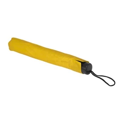 Esernyő összecsukható kézi nyitású egyszeres teleszkópos sárga
