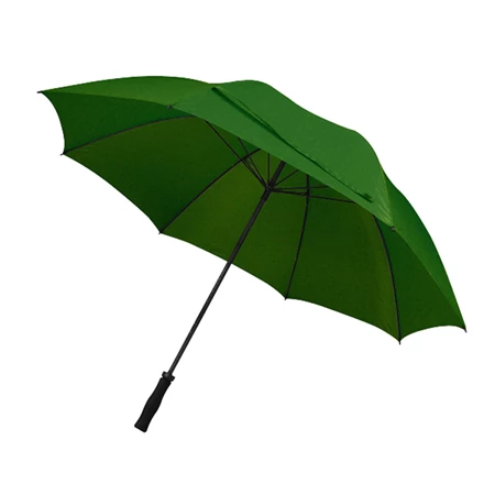 Esernyő Golf viharálló, portásernyő, kétszemélyes, karbon optikás vázzal zöld