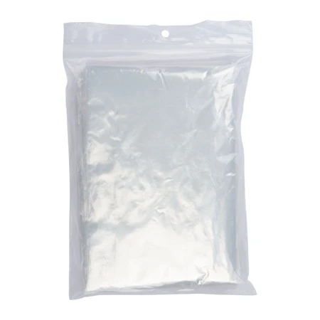 Esőkabát átlátszó XL, tasakban, tok mérete: 9 x 13 cm