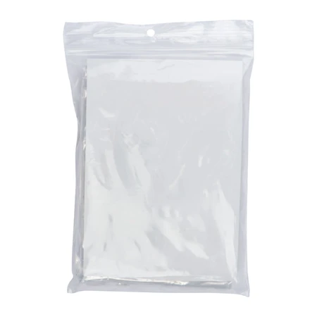 Esőkabát átlátszó XL, tasakban, tok mérete: 9 x 13 cm