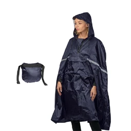 Esőkabát poncsó, övtáskaként is hordható tokban, összecsukható esőponcsó igazi 2 az 1-ben megoldás