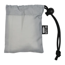 Esőkabát poncsó, praktikus Rpet hordozó táskával szürke, tok 8,5 × 2 × 10 cm