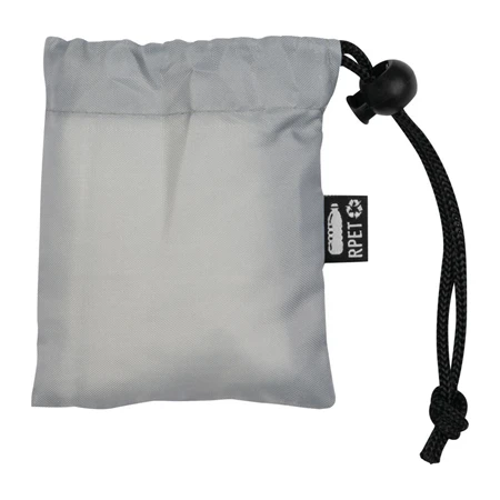 Esőkabát poncsó, praktikus Rpet hordozó táskával szürke, tok 8,5 × 2 × 10 cm