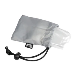 Esőkabát poncsó, praktikus Rpet hordozó táskával szürke, tok 8,5 × 2 × 10 cm