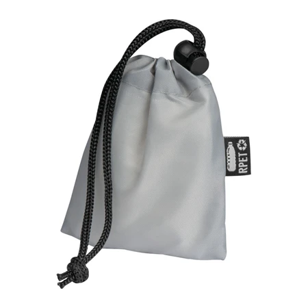 Esőkabát poncsó, praktikus Rpet hordozó táskával szürke, tok 8,5 × 2 × 10 cm