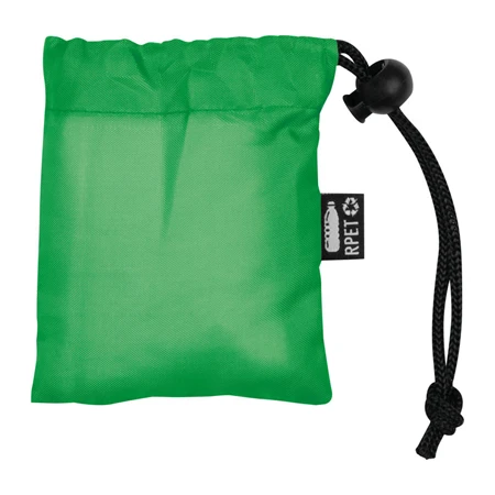 Esőkabát poncsó, praktikus Rpet hordozó táskával zöld, tok 8,5 × 2 × 10 cm