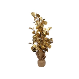 Eukaliptus zsákban műanyag 70 cm arany