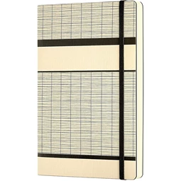 Jegyzetfüzet A/6 vonalas CASTELLI 96 lapos puhafedeles gumis Tatami White Milk