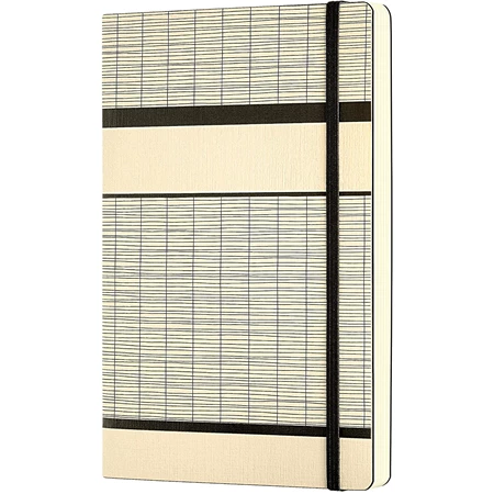 Jegyzetfüzet A/6 vonalas CASTELLI 96 lapos puhafedeles gumis Tatami White Milk