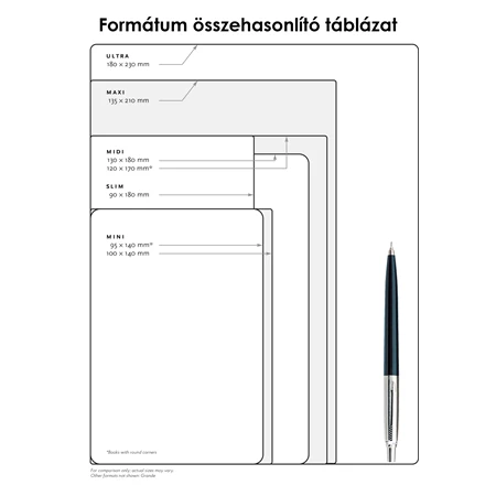 Jegyzetfüzet midi vonalas Paper Blanks flexi William Kilburn Floralia