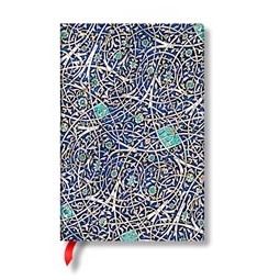 Jegyzetfüzet mini vonalas Paper Blanks flexi Granada Turquoise