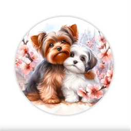 Fa dobókocka 1,6cm Tavasz felirattal 2szett/csomag