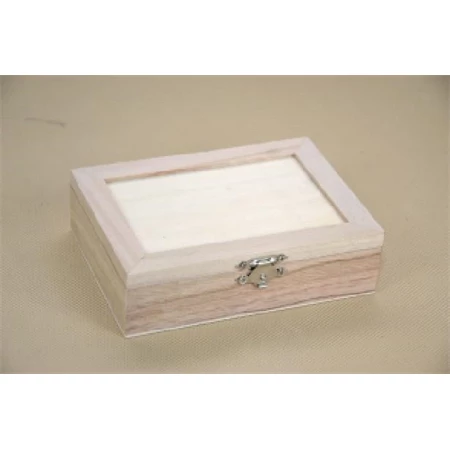 Fa doboz peremes, 14x10x3,8cm