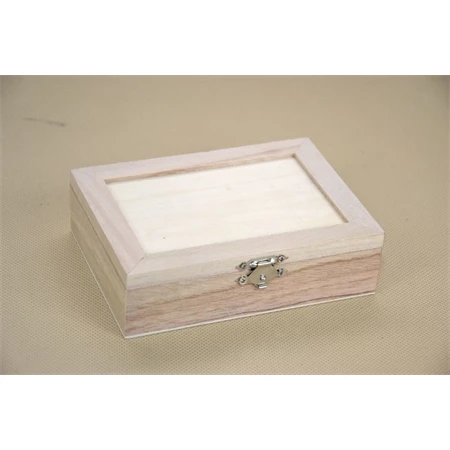 Fa doboz peremes, 14x10x3,8cm