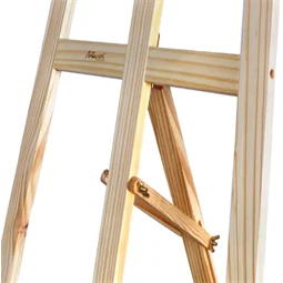 Fa festőállvány asztali AEX Hermes 62x60-100cm fenyőfából