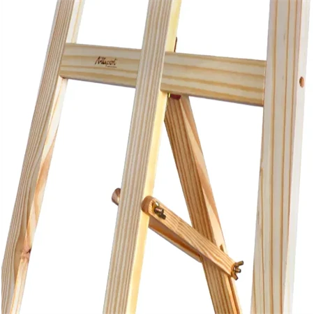 Fa festőállvány asztali AEX Hermes 62x60-100cm fenyőfából