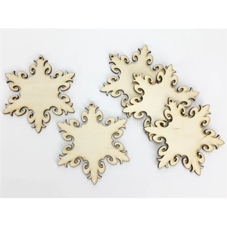 Fa figura Hópihe francia 10cm natúr 5db/csomag